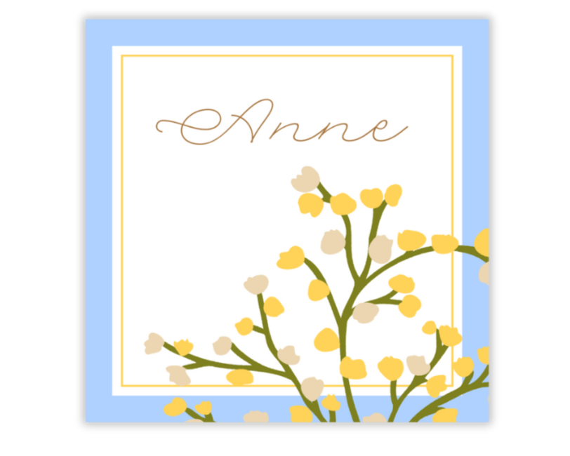 Spring Place Card