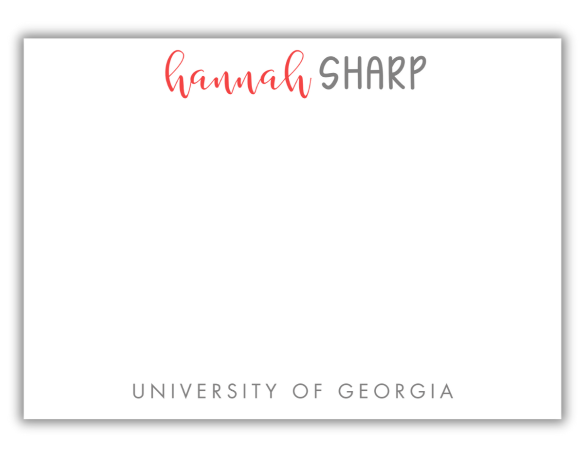 Campus Note Card