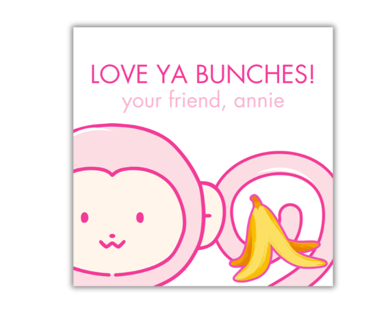 Monkey Friend Valentine