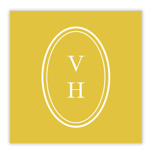 Simple Initial Gift Tag