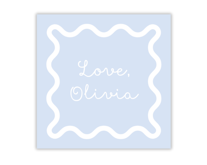Scallop Gift Tag