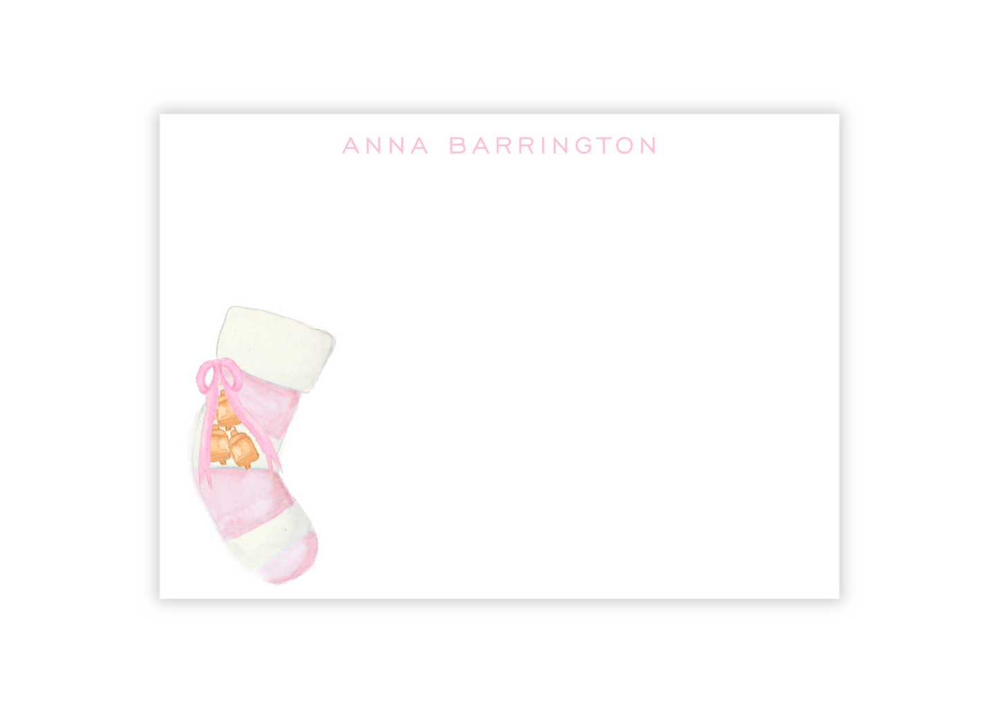 Stocking Note Card