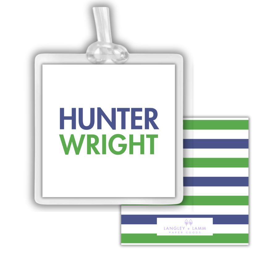 Back 2 School: BAG TAG