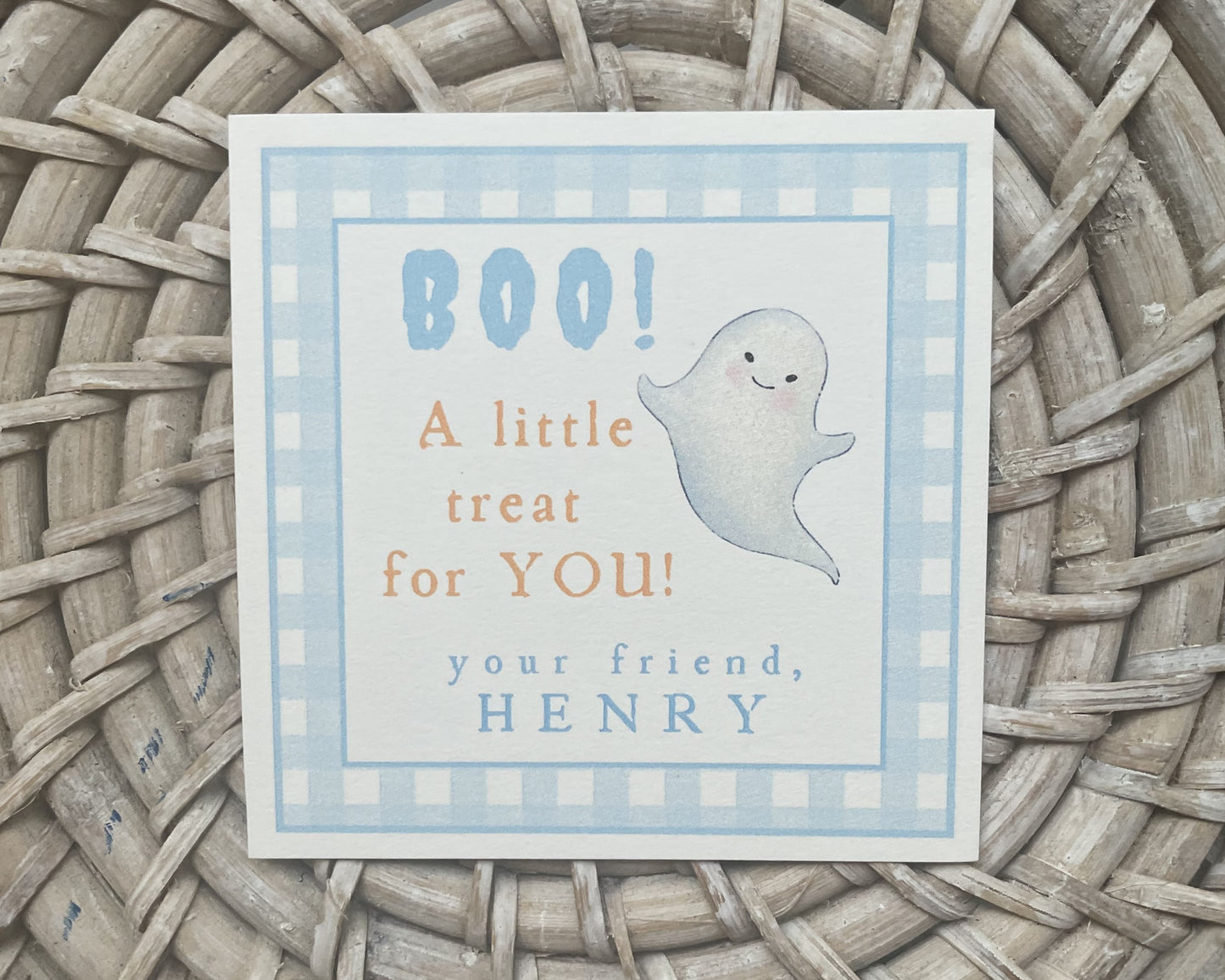 BOO Gift Tag