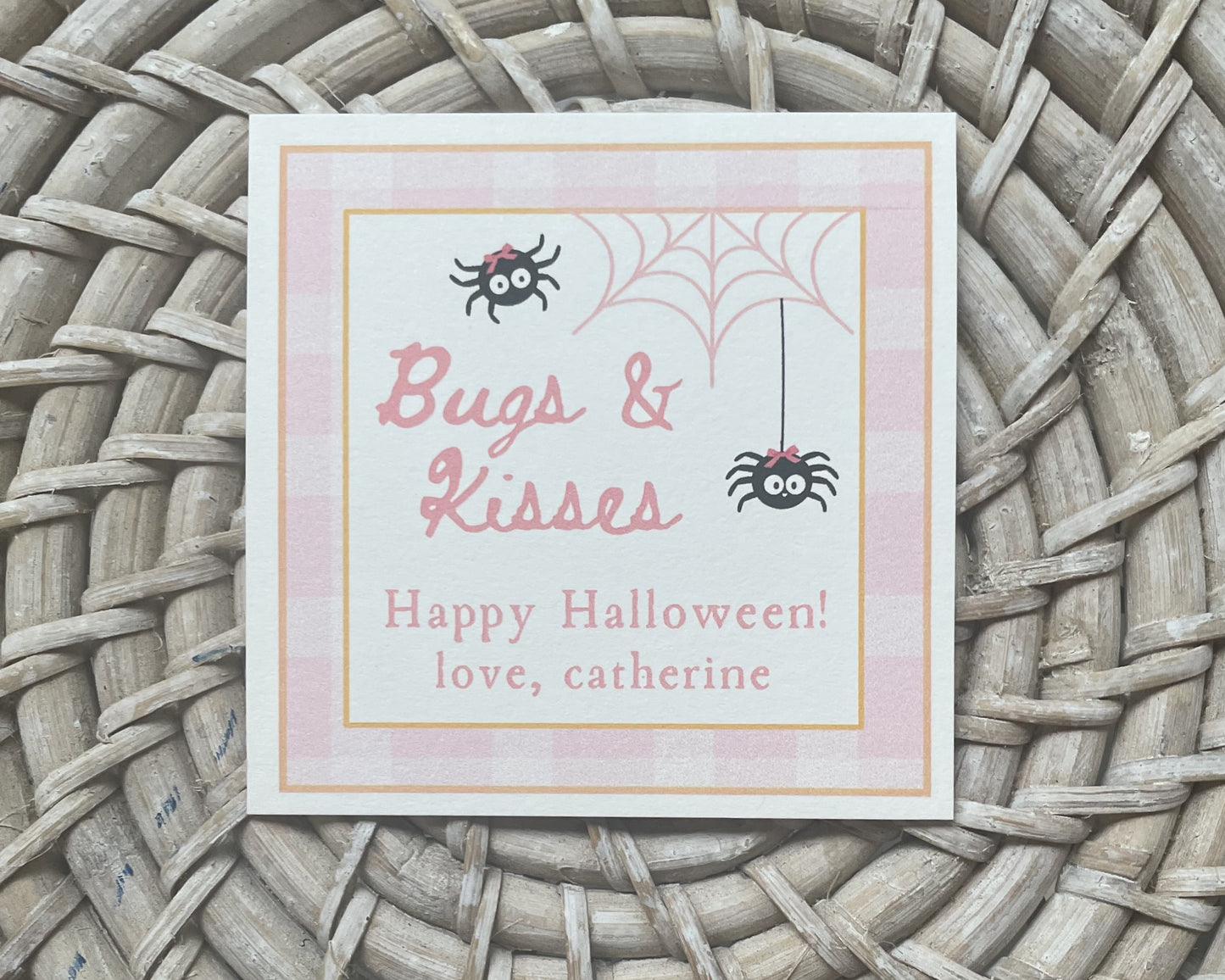 Bug + Kisses Gift Tag