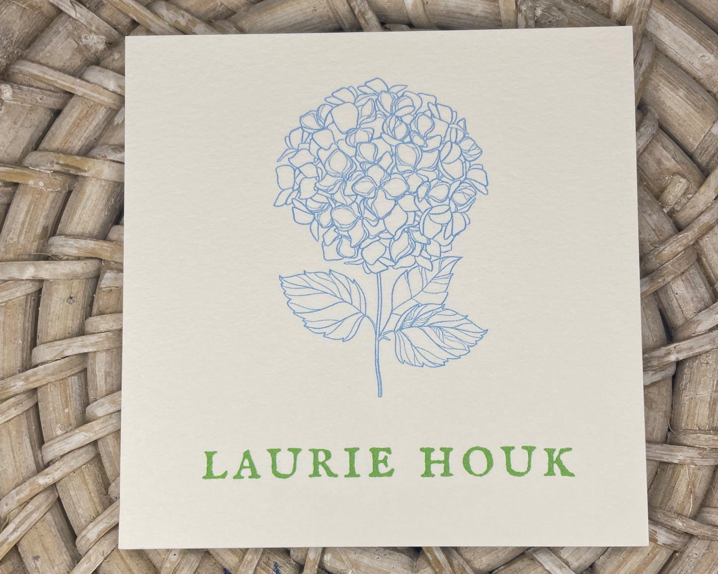 Hydrangea Gift Tag