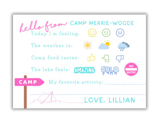 Cabin Note Card