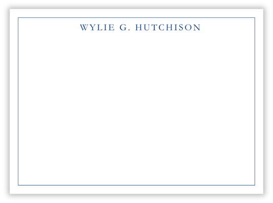 Simple Border Note Card