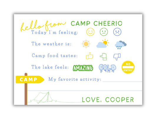 Cabin Note Card