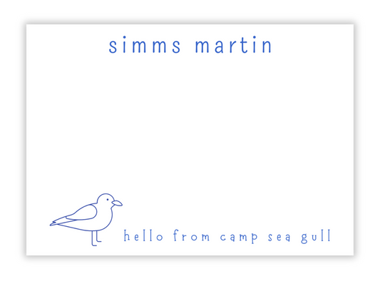 Hello From Camp Note Card