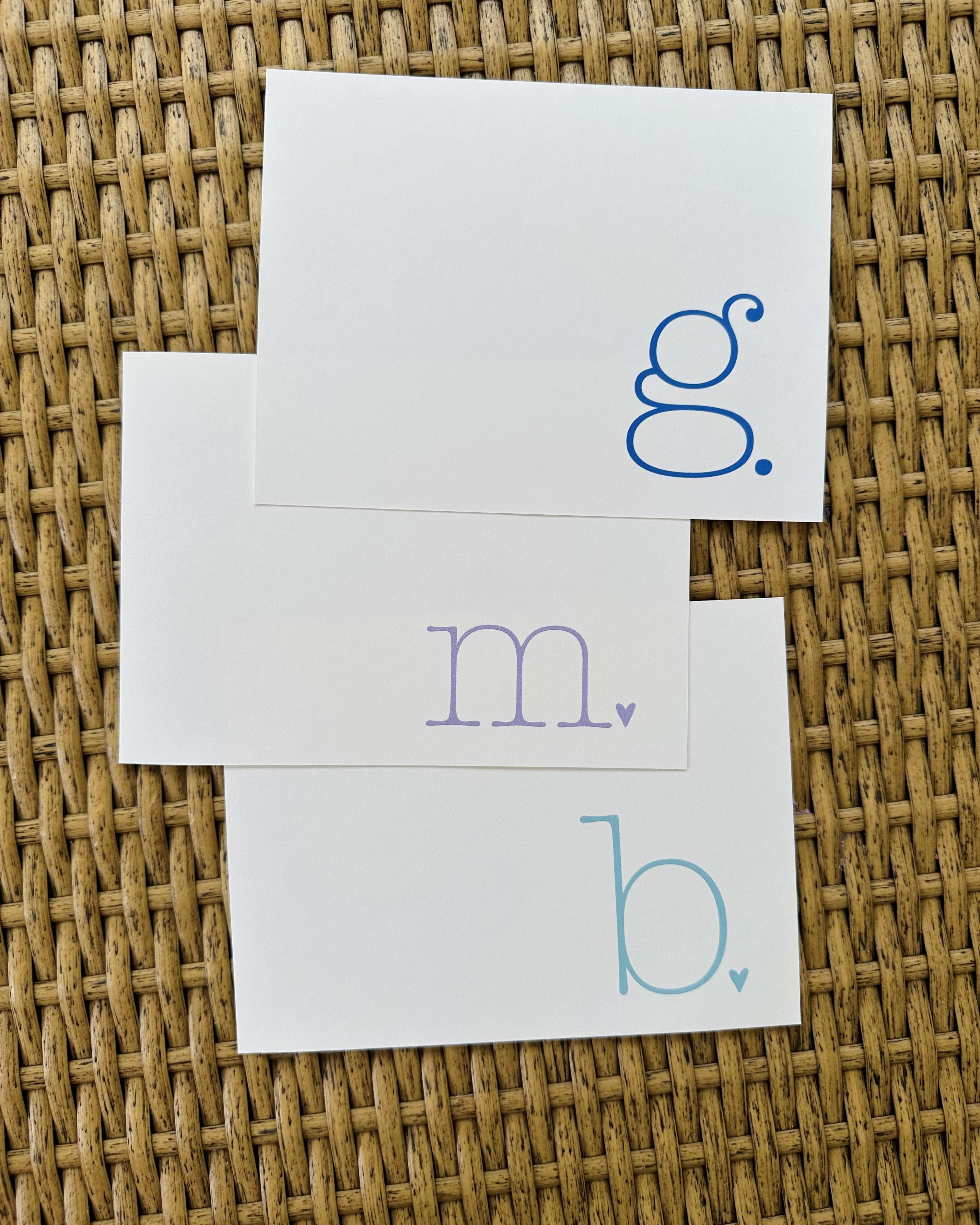 Character Note Card – Langley + Lamm Paper