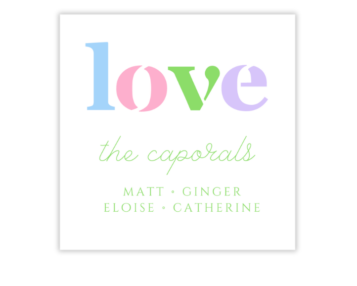 Love Easter Tag