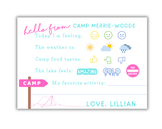 Cabin Note Card