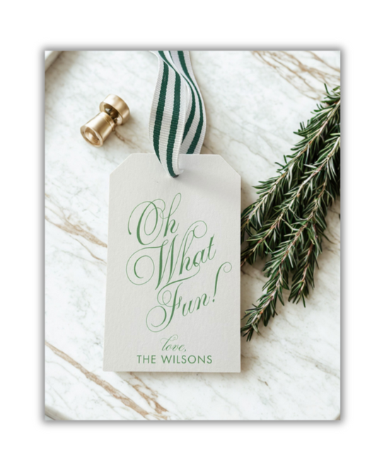 Oh What Fun Script Tag