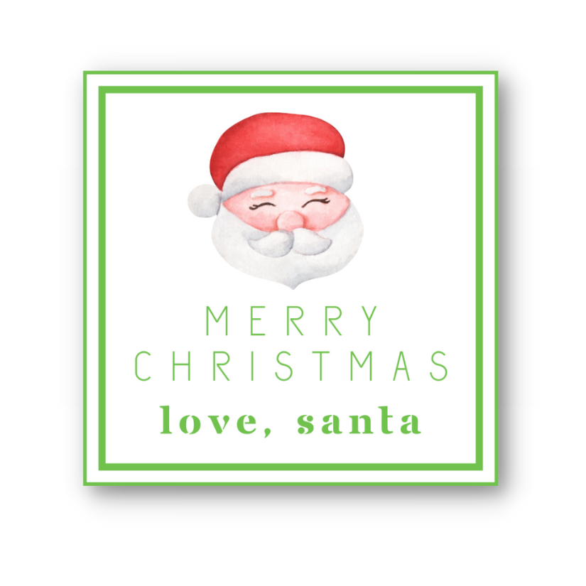 Santa Gift Tag