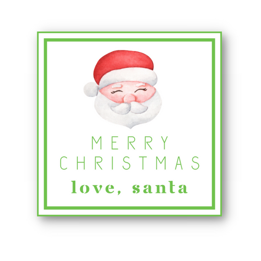 Santa Gift Tag