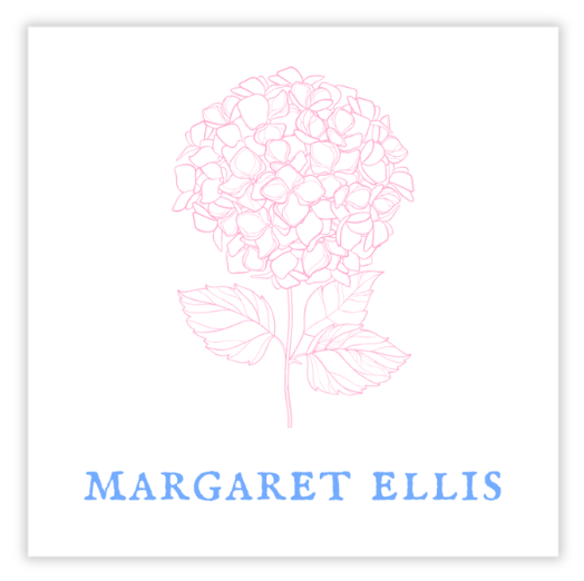 Hydrangea Gift Tag