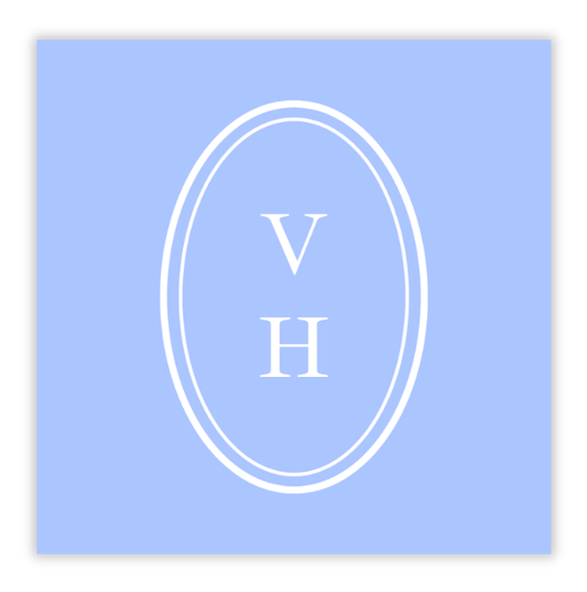 Simple Initial Gift Tag