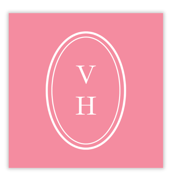 Simple Initial Gift Tag