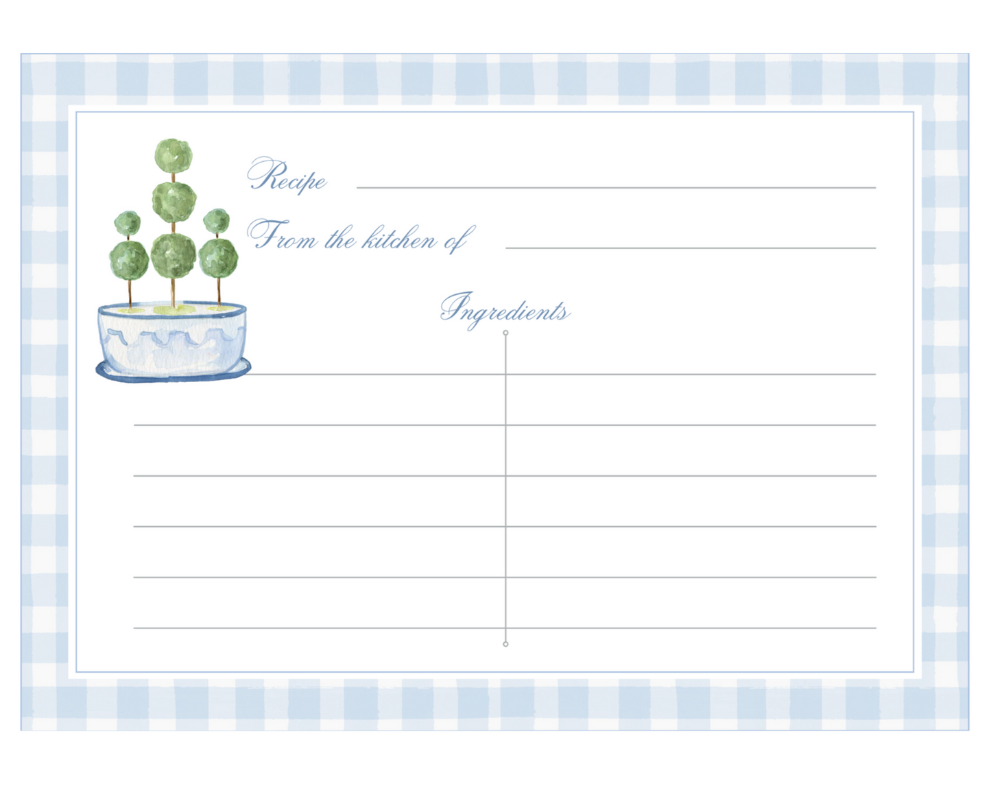 Recipe Card