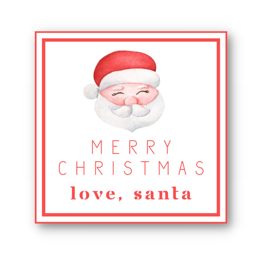 Santa Gift Tag