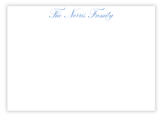 Signature Script Note Card