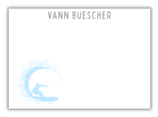 Surfer Note Card