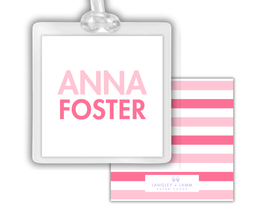 Back 2 School: BAG TAG