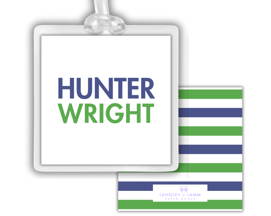 Back 2 School: BAG TAG