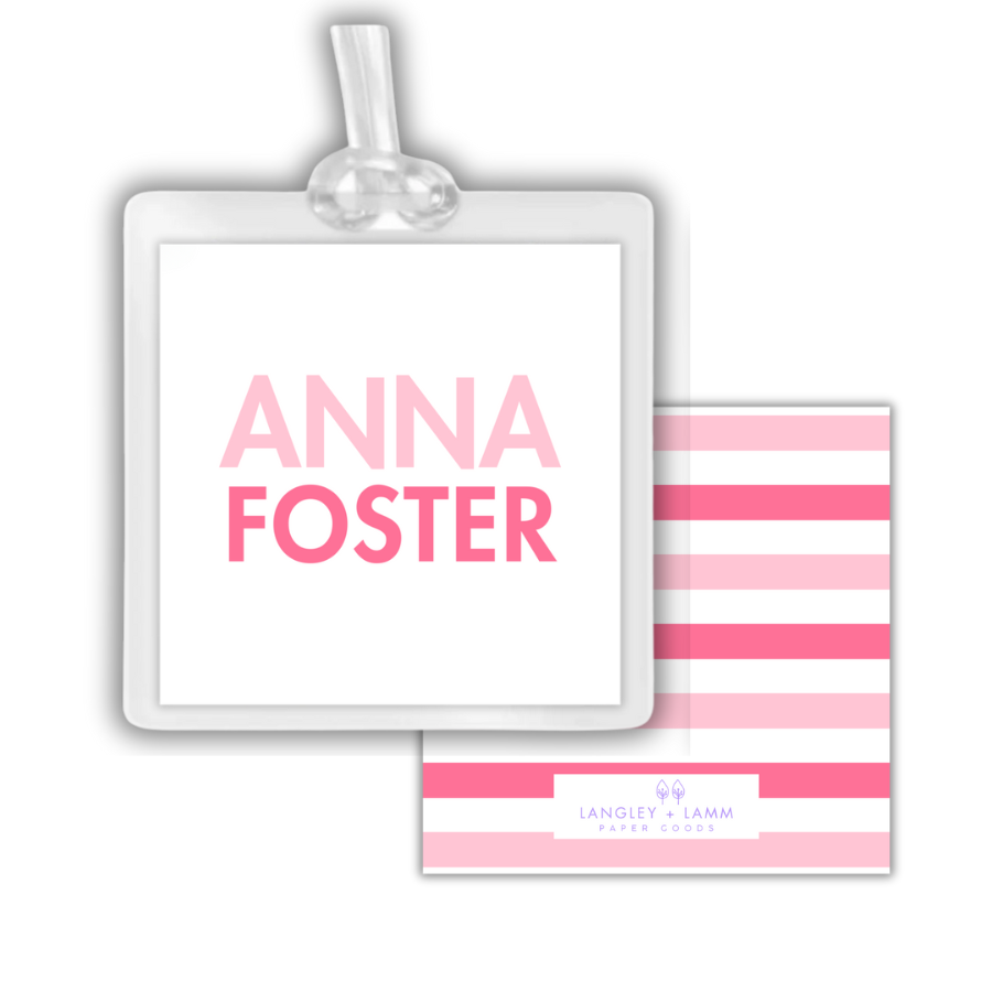 Back 2 School: BAG TAG