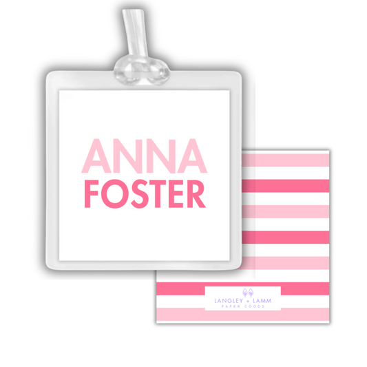 Back 2 School: BAG TAG