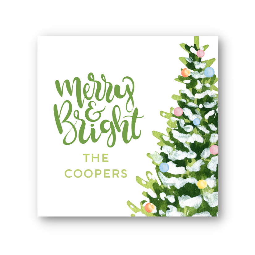 Holiday Tree Gift Tag