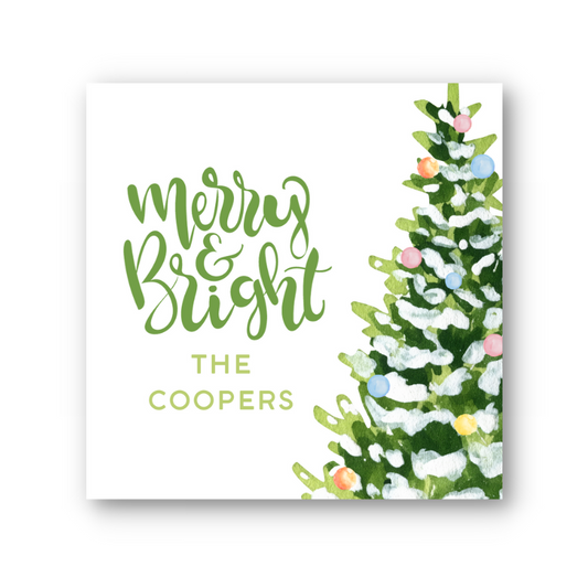 Holiday Tree Gift Tag