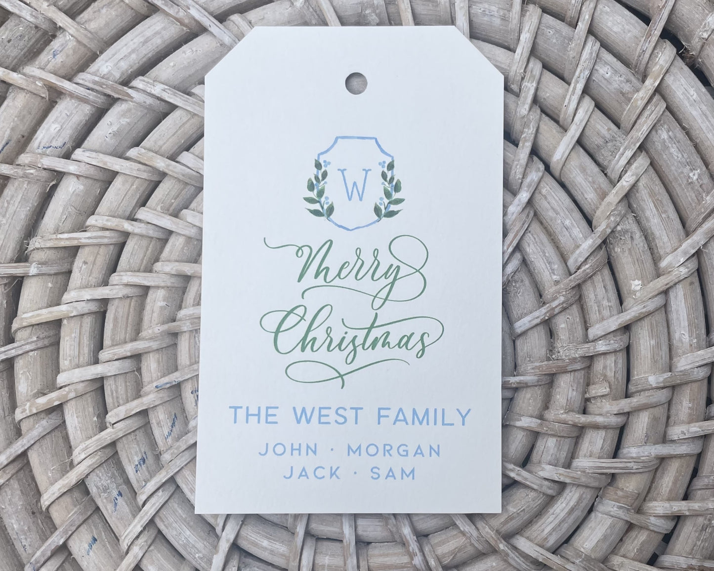 Merry Christmas Gift Tag