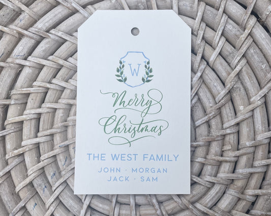 Merry Christmas Gift Tag