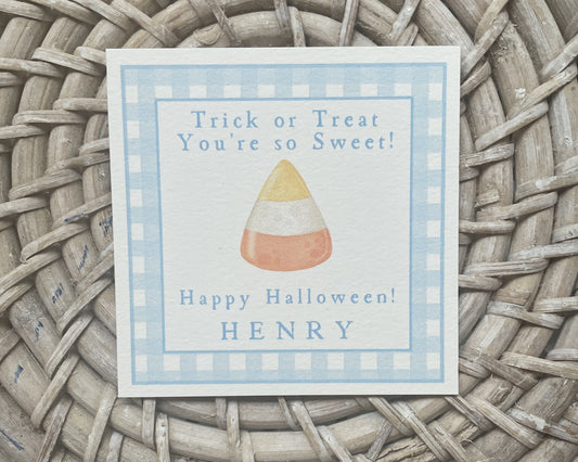 Candy Corn Gift Tag