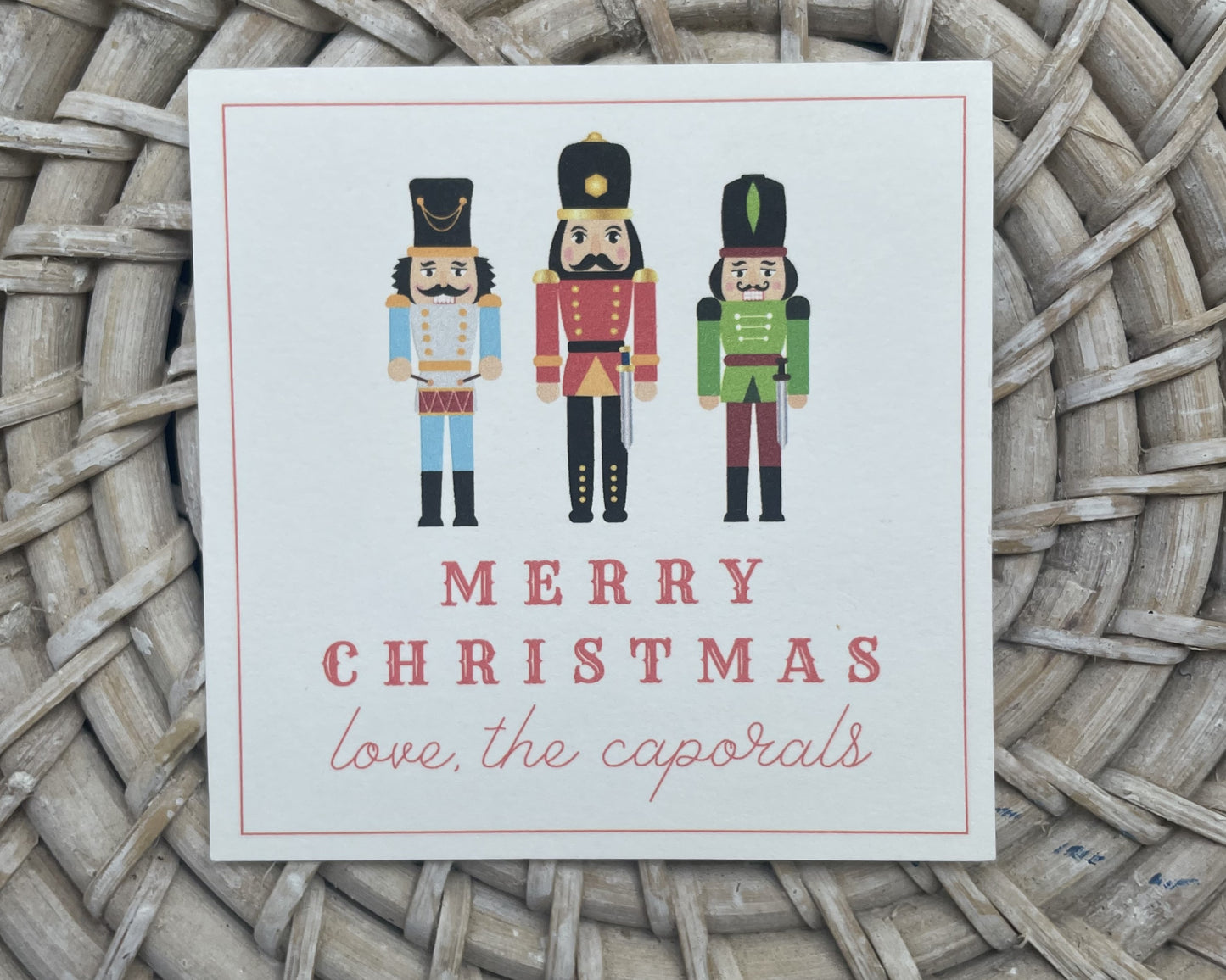 Nutcracker Gift Tag