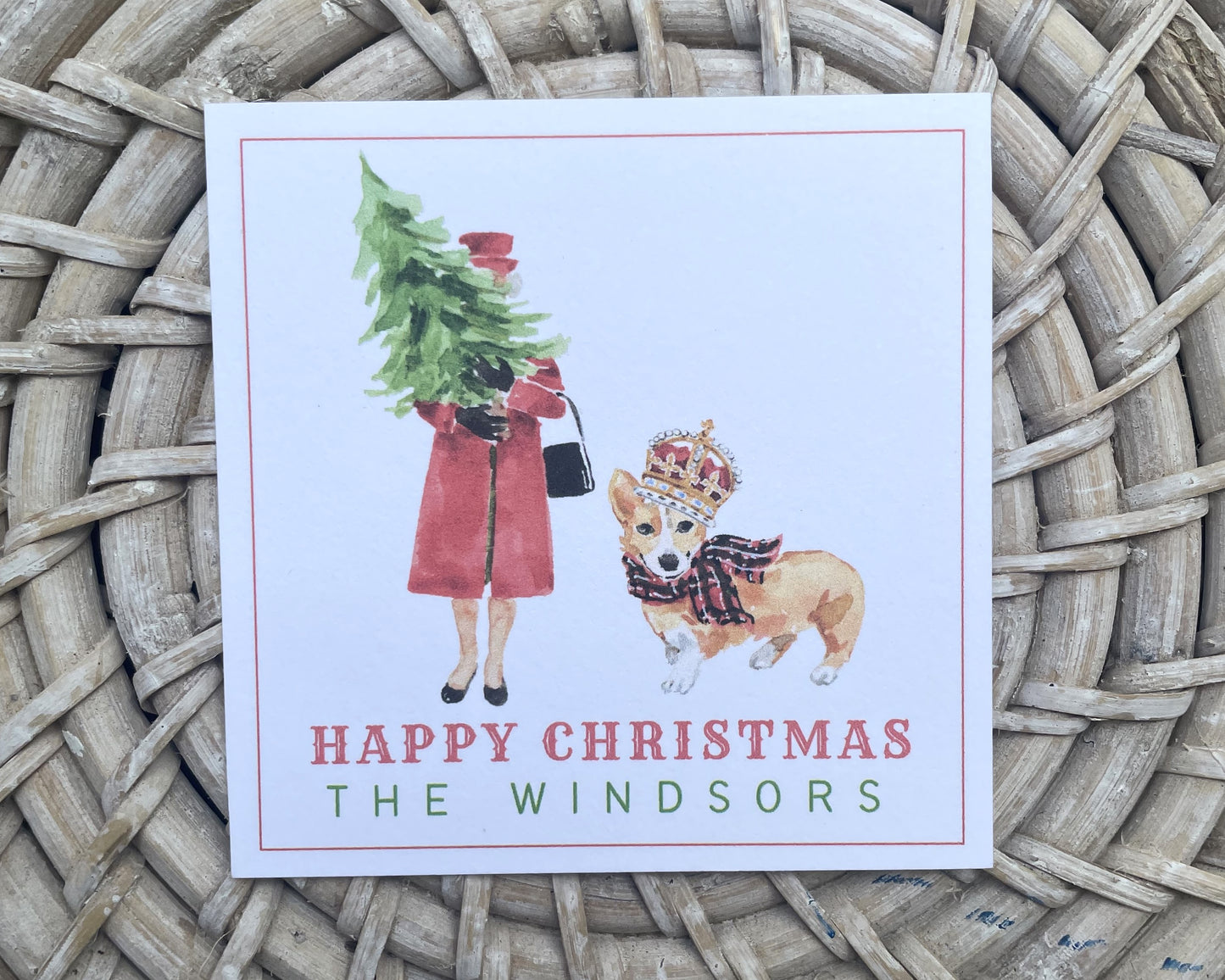 A Royal Gift Tag