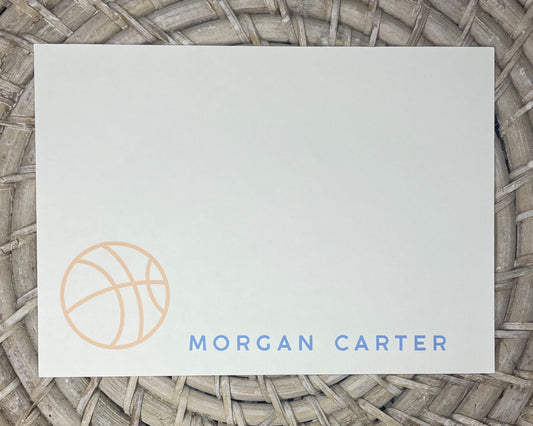 Basketball Note Card