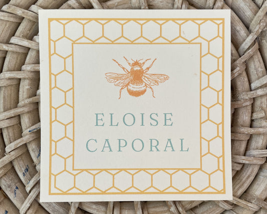 Bee Gift Tag