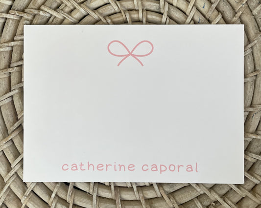 Bow Note Card