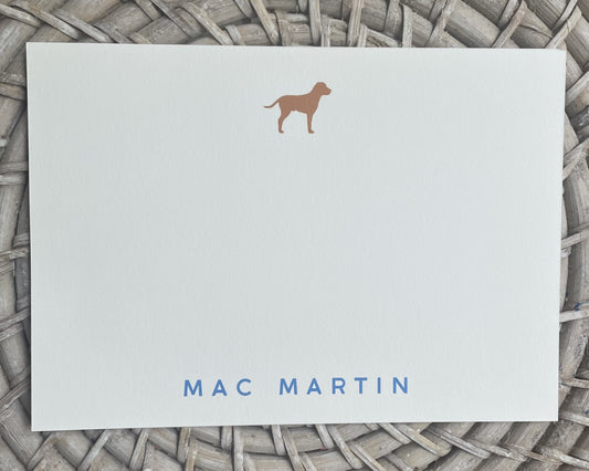 Dog Note Card