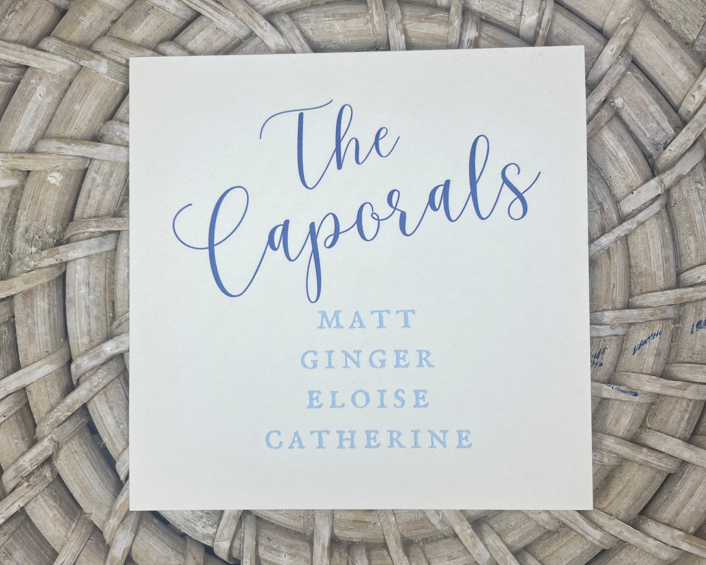Classic Gift Tag