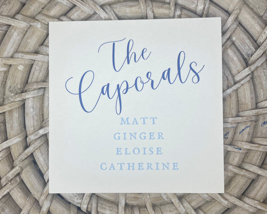Classic Gift Tag