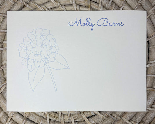 Hydrangea Note Card