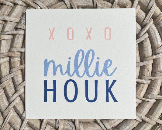 Millie Gift Tag