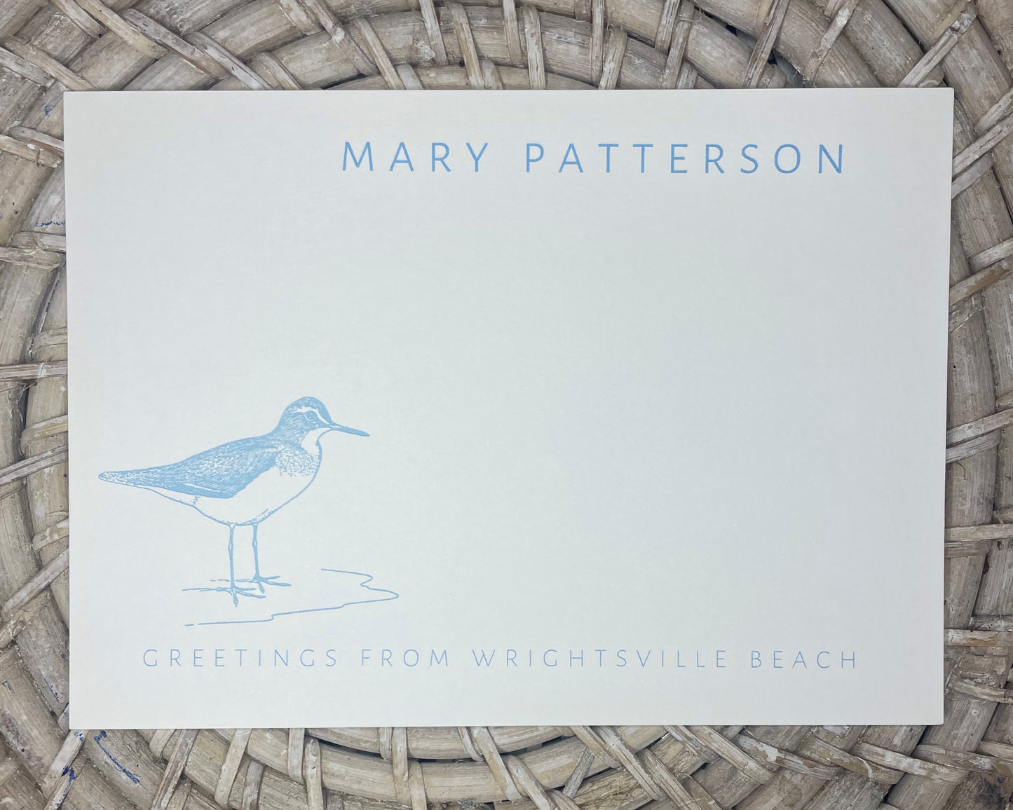 Sandpiper Note Card