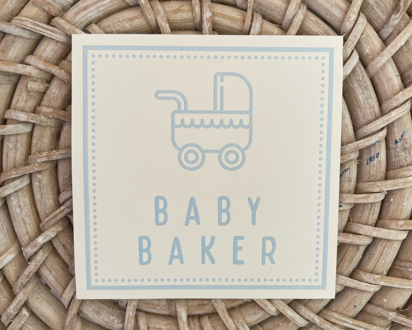 Stroller Gift Tag